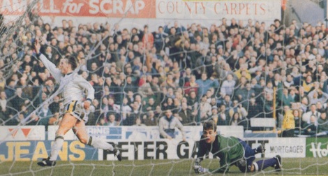 ...as it was, he left with a 3-0 thumping and the indignity of being on the end of another David Batty goal!